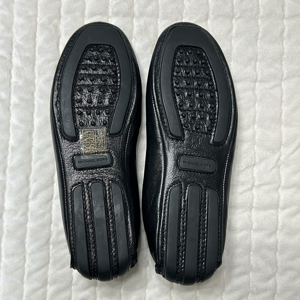 MICHAEL Michael Kors Ballet Flats Size 9M Black Leather NWOT - Picture 5 of 6